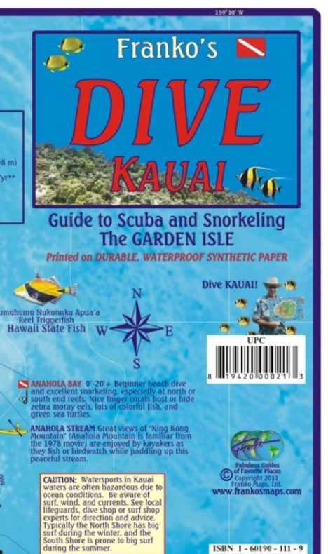 Franko Maps Kauai Diving