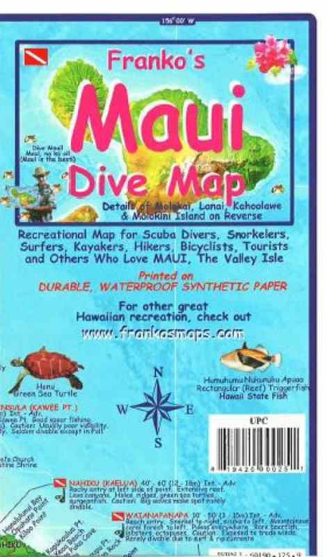 Franko Maps Maui Diving