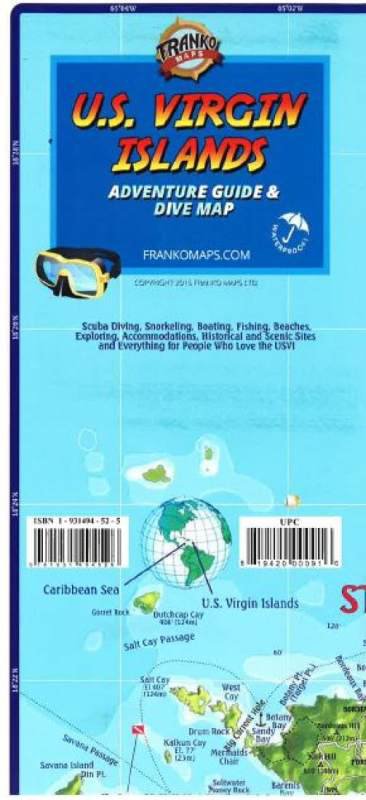 Franko Maps US Virgin Islands