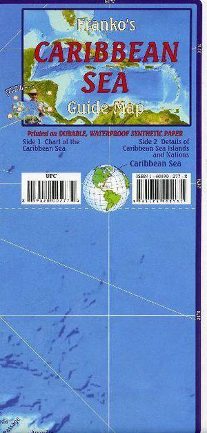 Caribbean Sea Travel Map