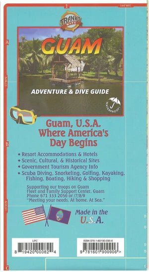 Guam Guide & Dive Map