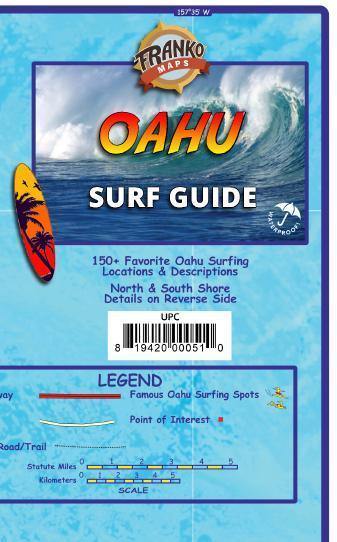 Franko Maps Oahu Surfing