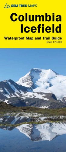 Columbia Icefield Map