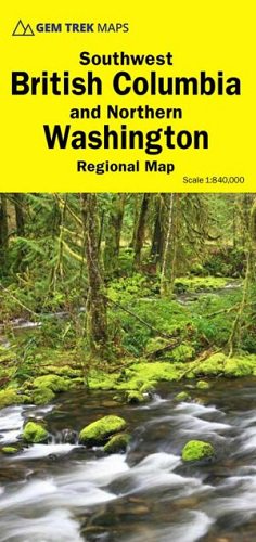 Southwest British Columbia & Northern Washinton Map