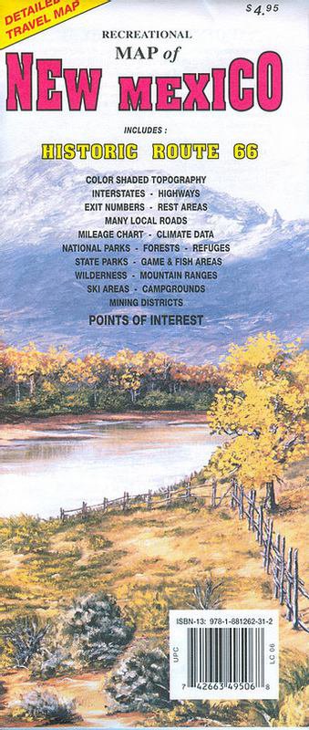 Recreation Map of New Mexico
