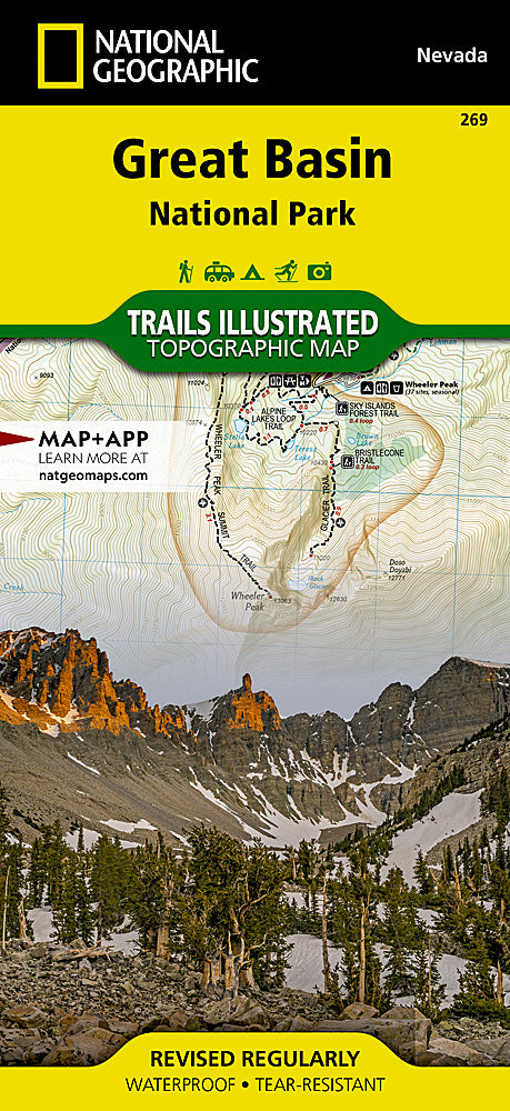 Great Basin National Park Trails Illustrated Topographic Map #269 - Cover