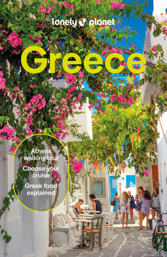 Greece Travel Guide Book by Lonely Planet - Cover