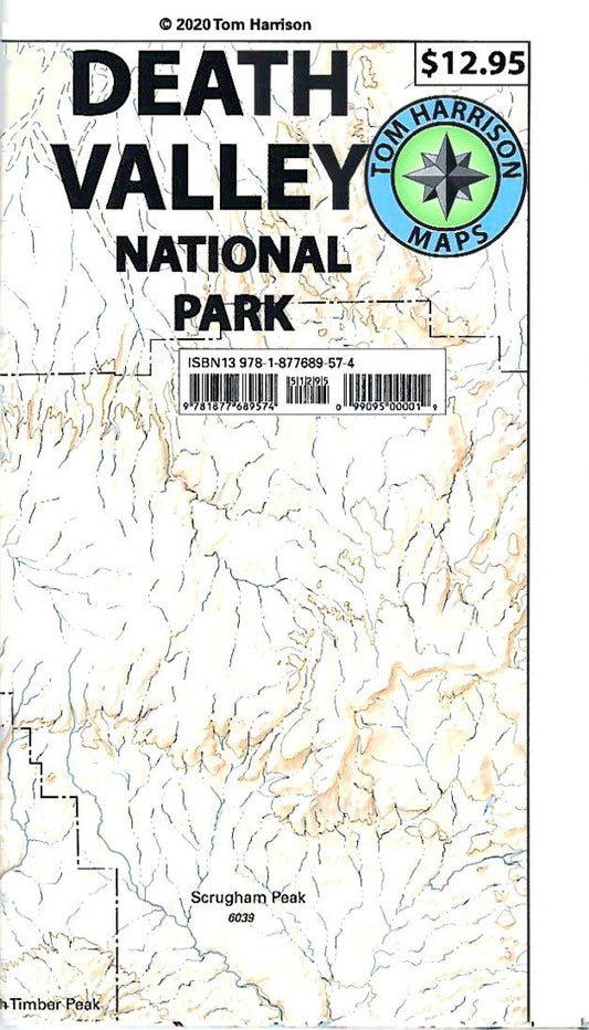 Death Valley National Park Hiking Map