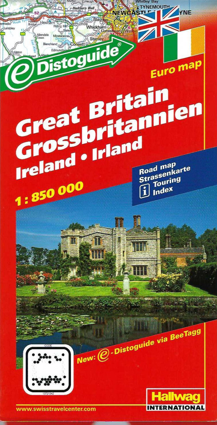 Great Britain & Ireland Distoguide Map