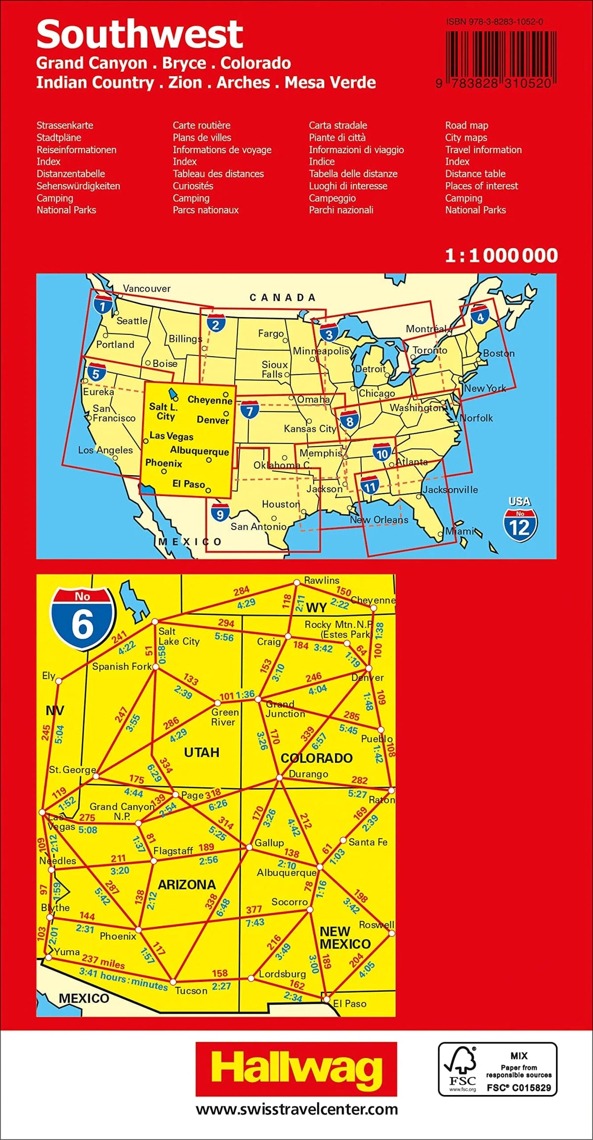 South West Rocks Street Map.pdf Southwest U.S. (Southern Rockies) Road Map & Guide by Hallwag – Metsker ...
