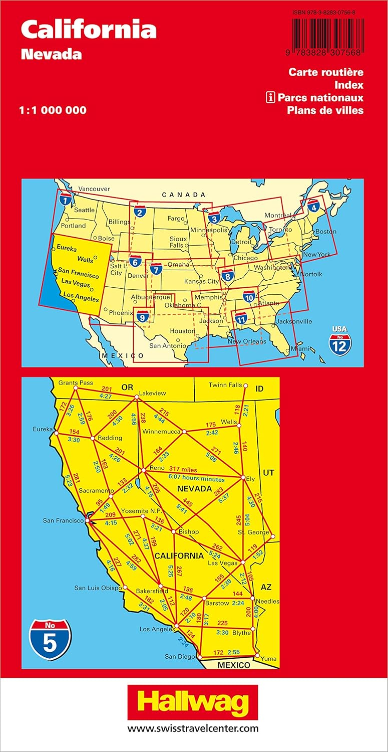 California and Nevada Road Guide