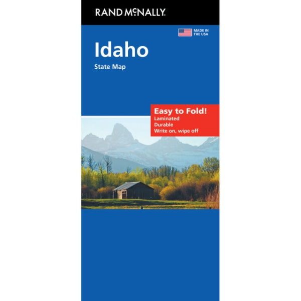 Idaho State Highway Laminated Map by Rand McNally (Easy to Fold) - Cover