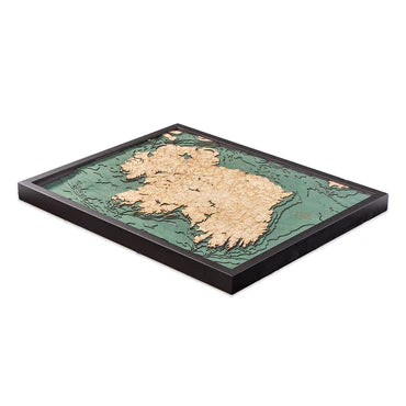 Ireland Wood Chart - Large
