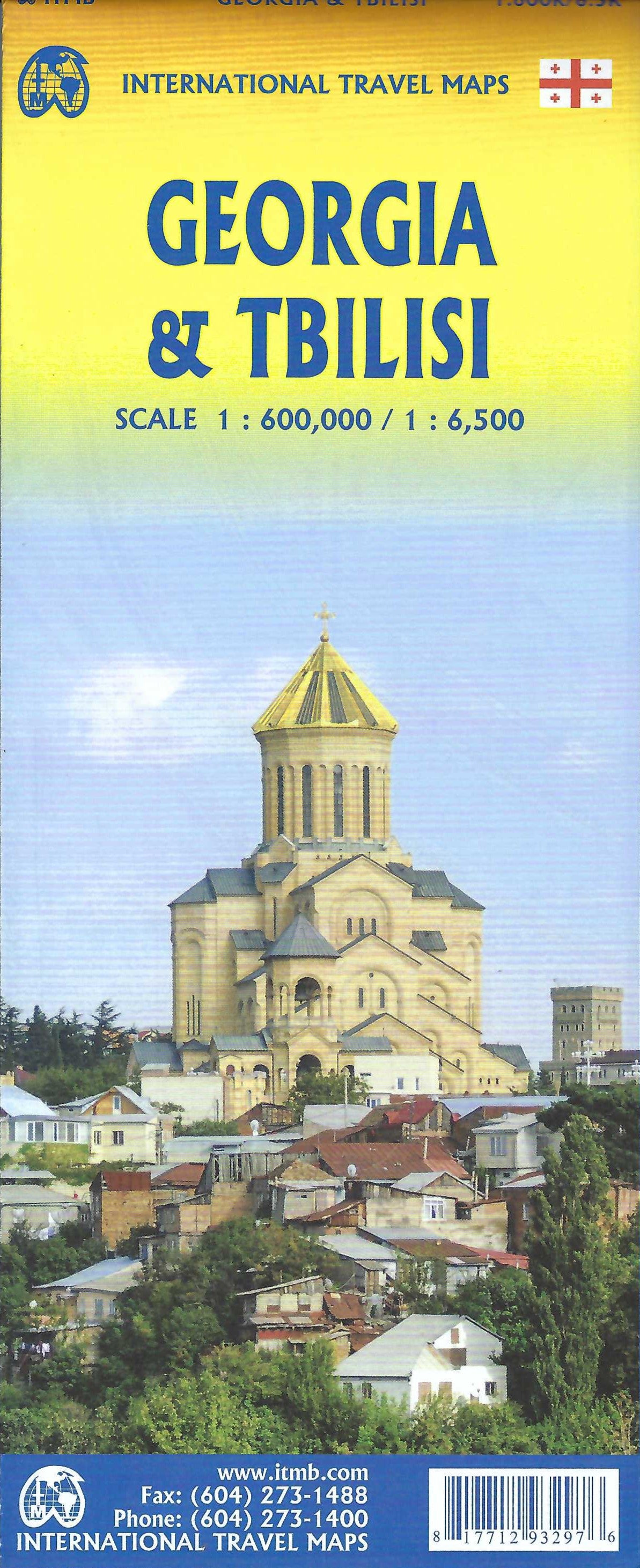 Georgia & Tbilisi Travel Map