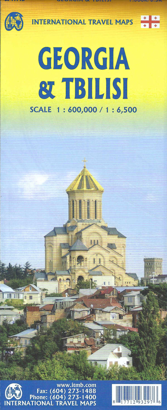 Georgia & Tbilisi Travel Map