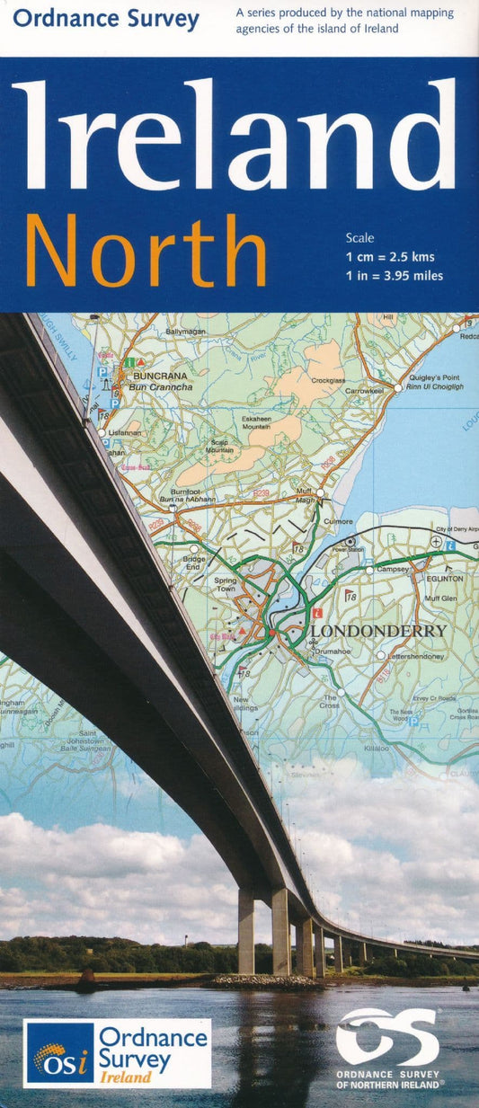 Ireland North Road Map by Ordnance Survey Ireland - Cover