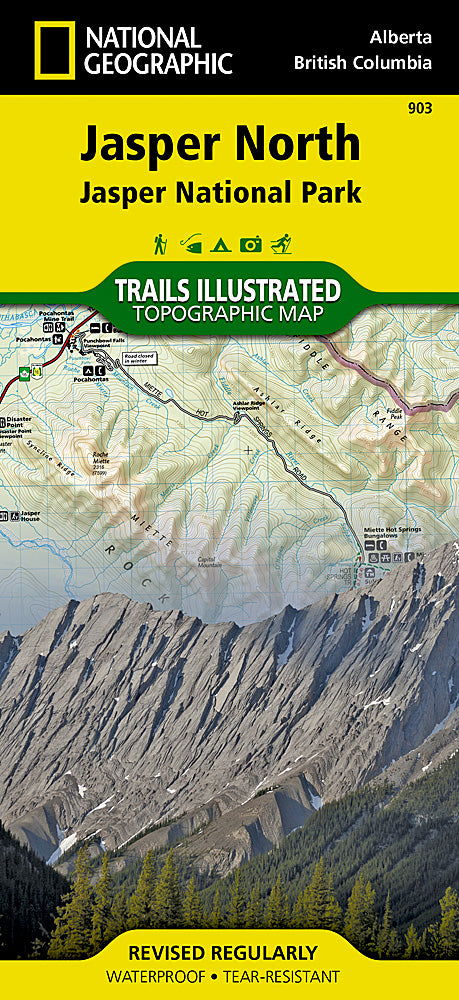 Jasper National Park - North Trails Illustrated Topographic Map #903 - Cover