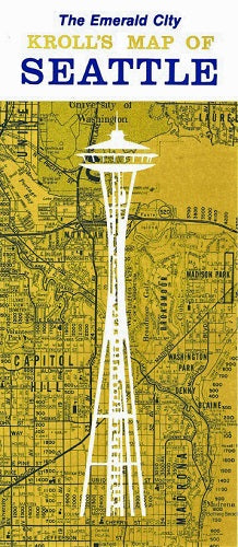 Kroll Seattle Folded Map Cover