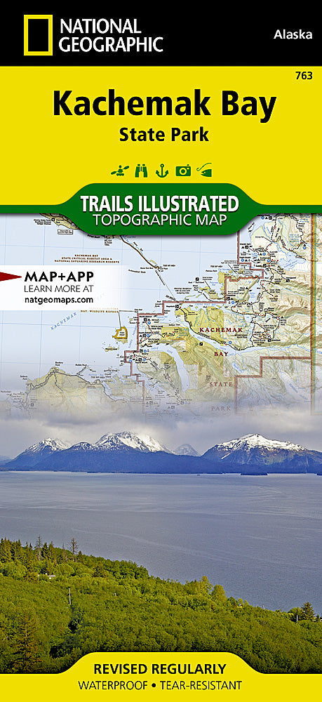 Kachemak Bay State Park Trails Illustrated Topographic Map #763 - Cover