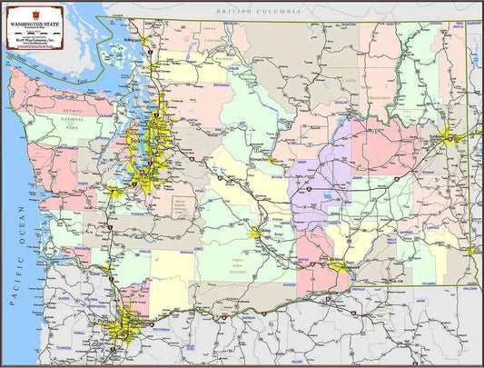 Kroll Washington State Commercial Map