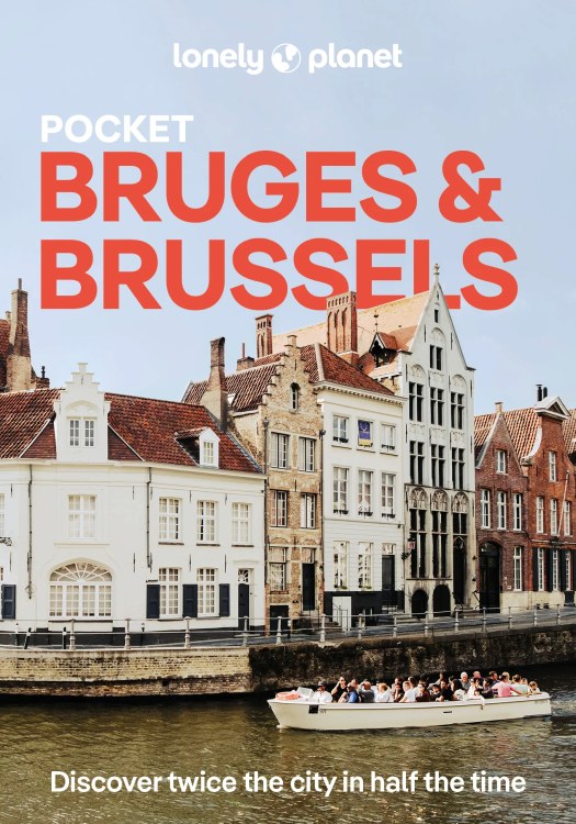 Bruges & Brussels (Belgium) Pocket Travel Guide Book by Lonely Planet - Cover