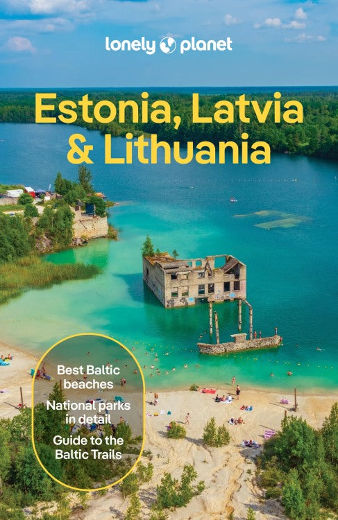 Estonia, Latvia & Lithuania Travel Guide Book by Lonely Planet - Cover