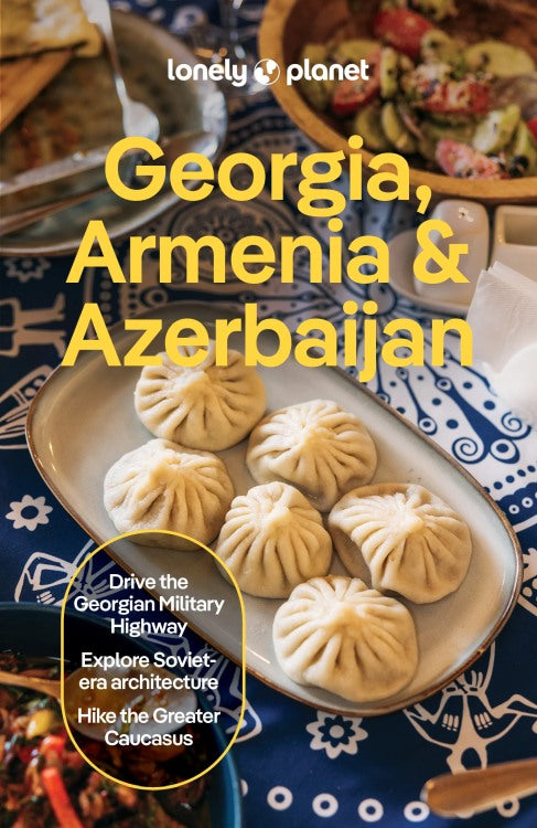 Georgia, Armenia & Azerbaijan Travel Guide Book by Lonely Planet - Cover