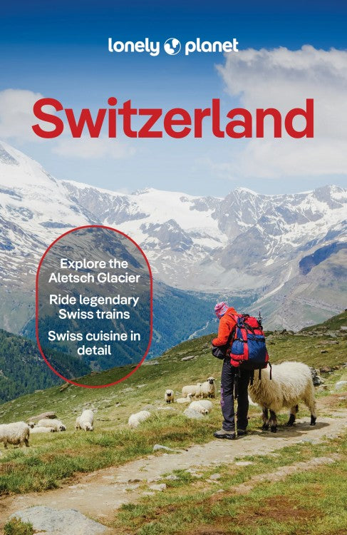 Switzerland Travel Guide Book by Lonely Planet - Cover