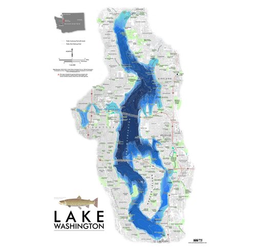 Lake Washington Map