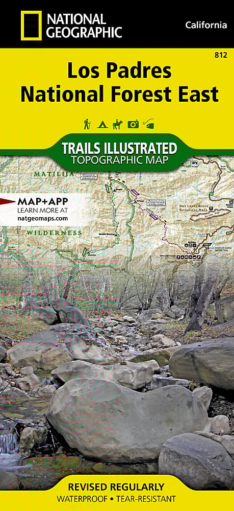 Los Padres National Forest East Trails Illustrated Topographic Map #812 - Cover