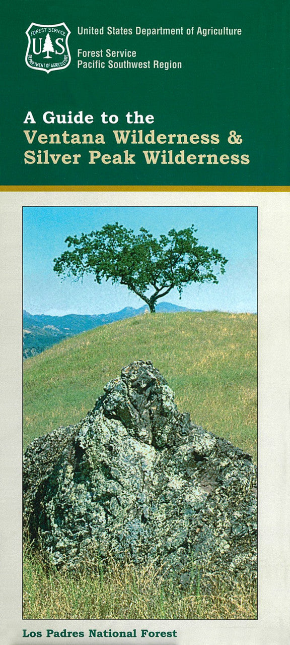 Los Padres National Forest- Ventana & Silver Peak Wildernesses Forest Service Map - Cover