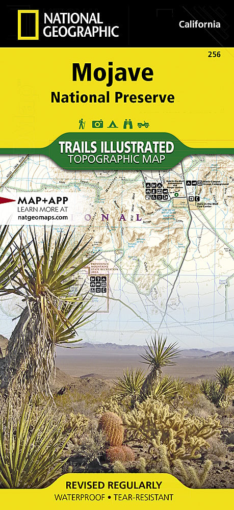 Mojave National Preserve Trails Illustrated Topographic Map #256 - Cover