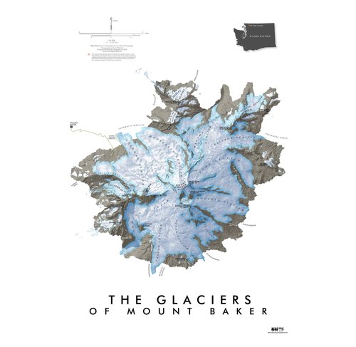 Glaciers of Mount Baker