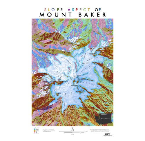 Slope Aspect of Mount Baker
