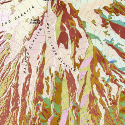 Slope Aspect of Mount Hood