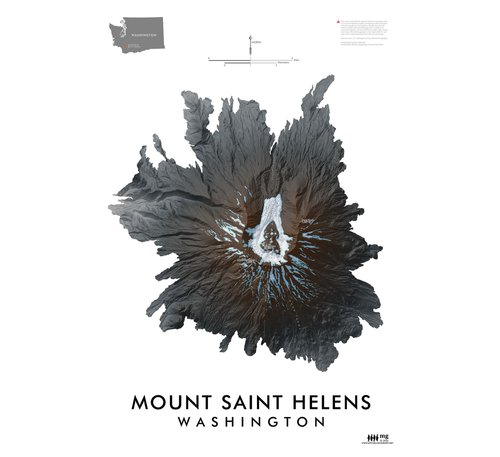 Mount Saint Helens Map