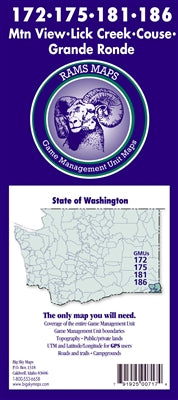 GMU 172/175/181/186 | Mtn View, Lick Creek, Couse, Grande Ronde