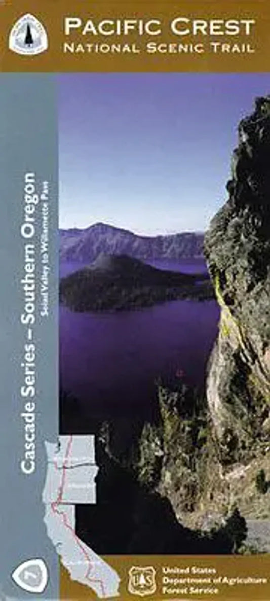 Pacific Crest Trail Forest Service Map #7 - Southern Oregon - Cover