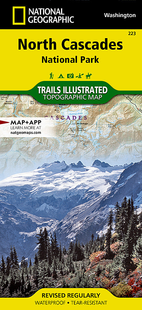 North Cascades National Park Trails Illustrated Topographic Map #223 - Cover