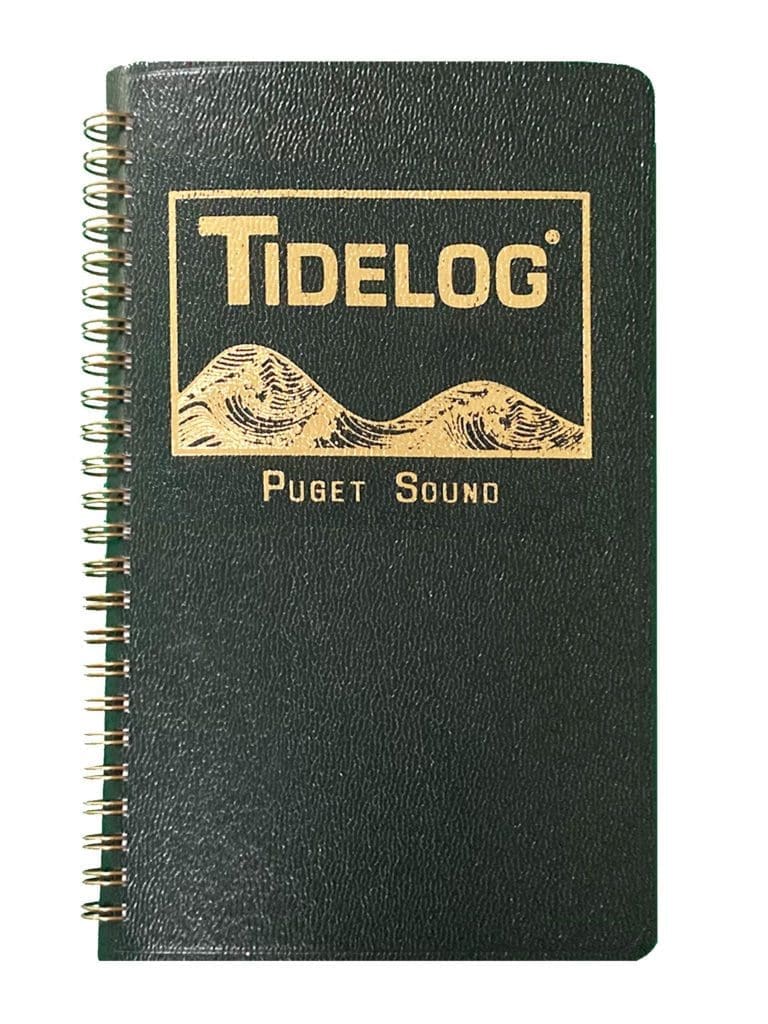 Puget Sound Tidelog 2026 - Cover