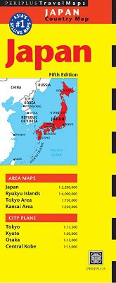 Japan Travel Map by Periplus