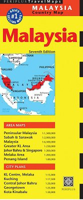 Malaysia Travel Map by Periplus