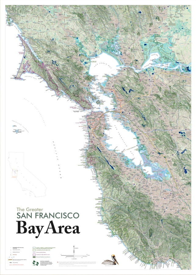 The Greater San Francisco Bay Area Reference Map