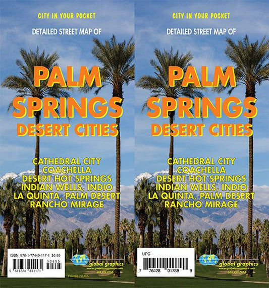 Palm Springs City Street Map