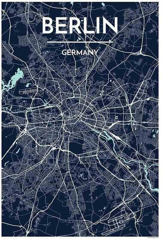 Berlin Map Print
