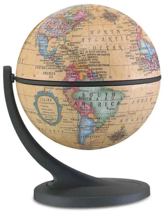 Wonder Globe - 4.3" Antique Ocean Political by Replogle Globes
