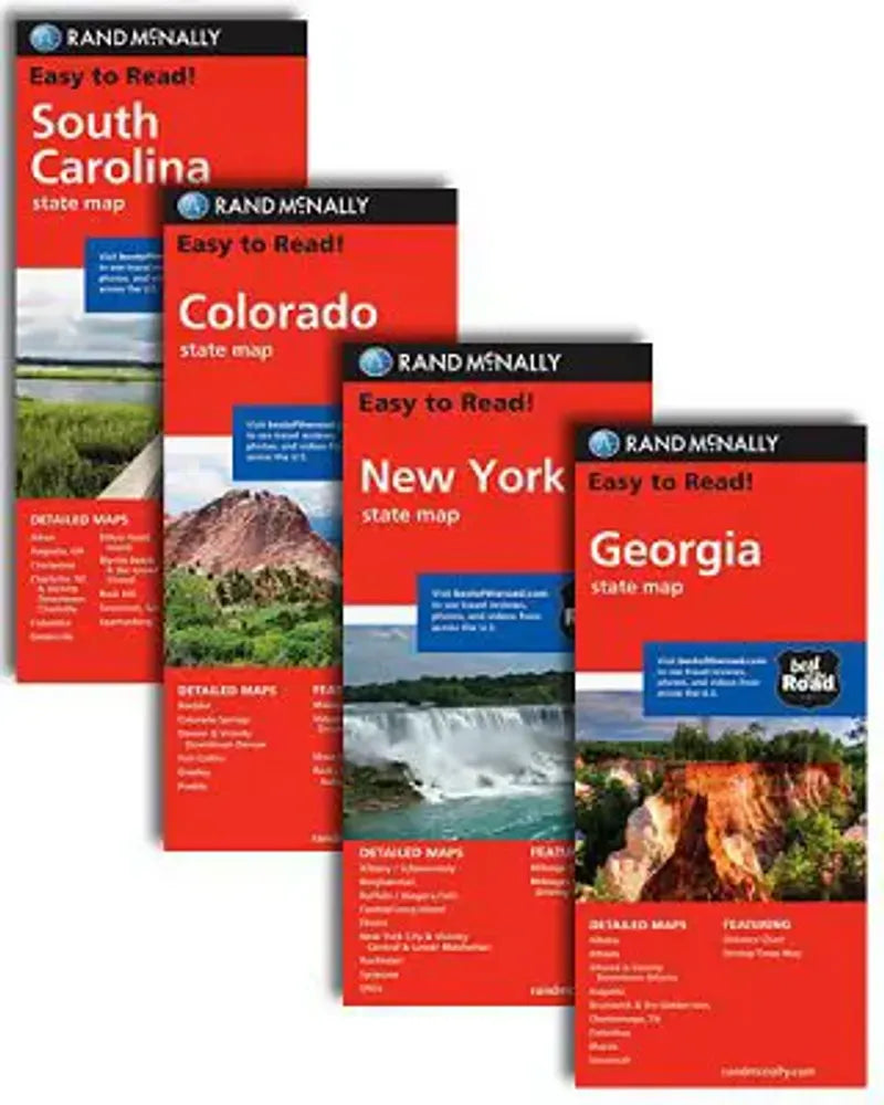 Rand McNally Folded State Maps