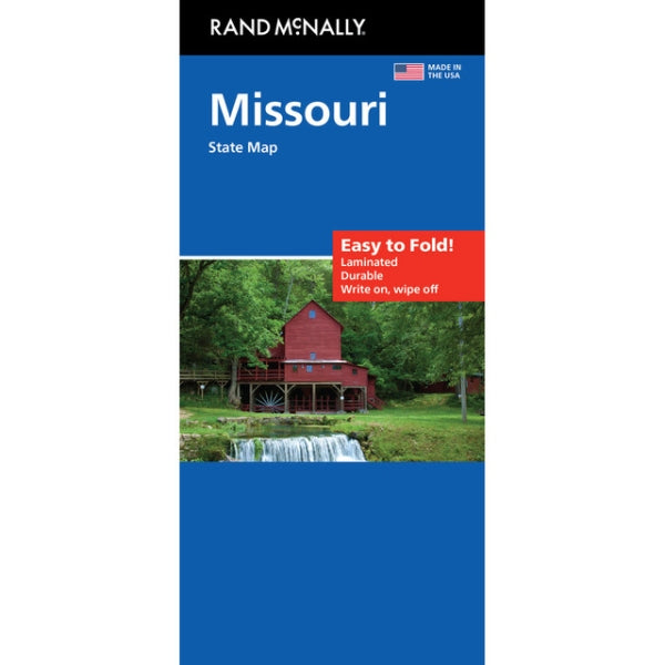 Missouri State Highway Laminated Map by Rand McNally (Easy to Fold) - Cover