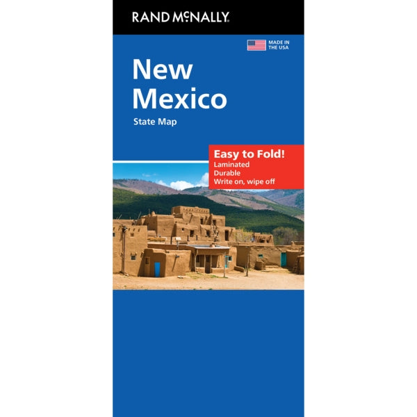 New Mexico State Highway Laminated Map by Rand McNally (Easy to Fold) - Cover