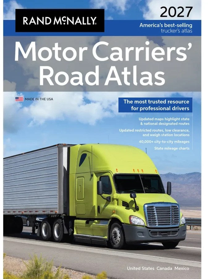 Road Atlas USA Motor Carriers' 2027 - Rand McNally - Cover